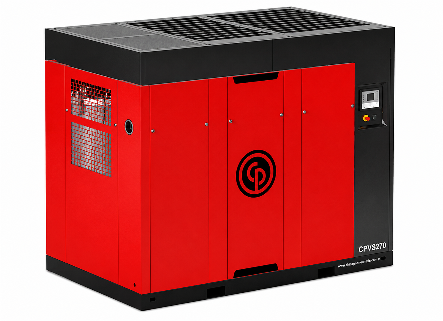 Compressor CPVS 270 Chicago Pneumatic - Velocidade Variável VSD